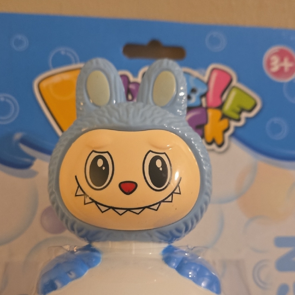 Blue LABUBU Bubble Set.